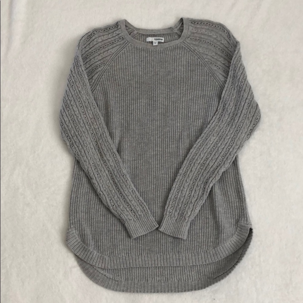Sonoma grey sweater!